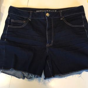American Eagle “Hi-Rise Shortie” Shorts